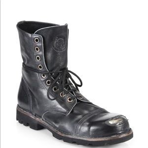 Diesel Hardkor Steel Lace Up Boots